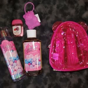 Bath and Body Works bubble gum pop set